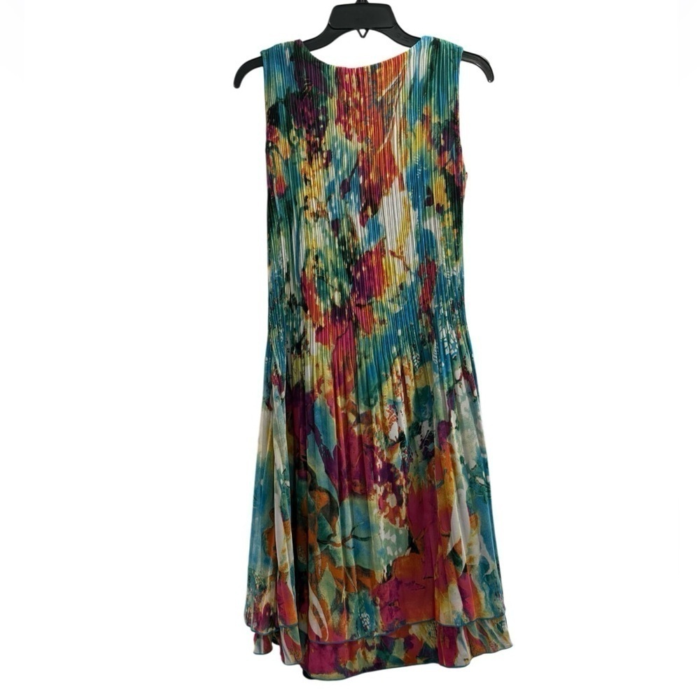 Caeliann Colorful Flowy Dress Medium - Picture 3 of 7